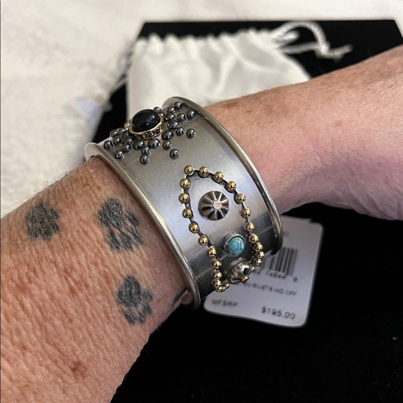 Coach Western Rivets Wide Cuff - Picture 8 of 8